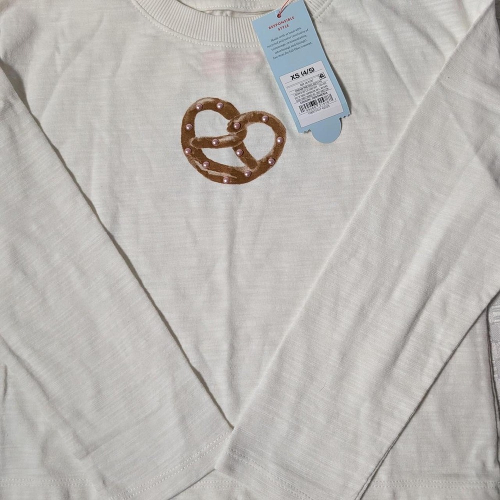 Girls pretzel shirt